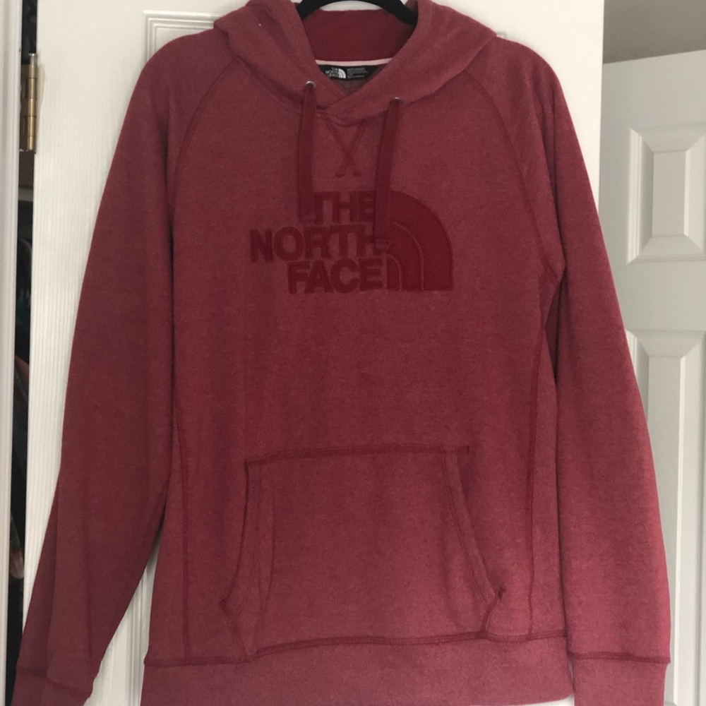 The North Face sweatshirt